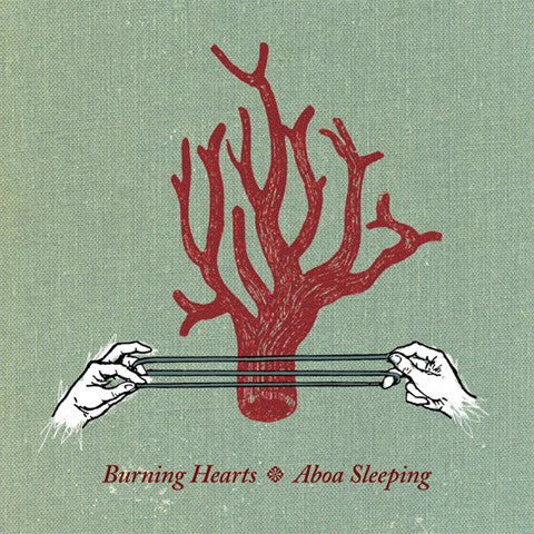 Burning Hearts - Aboa Sleeping cd