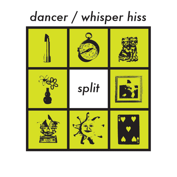 Dancer / Whisper Hiss - split lp