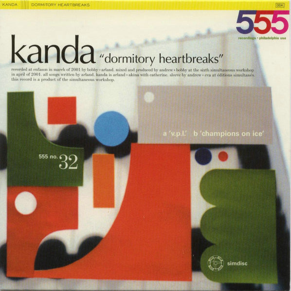 Kanda - Dormitory Heartbreaks 7"