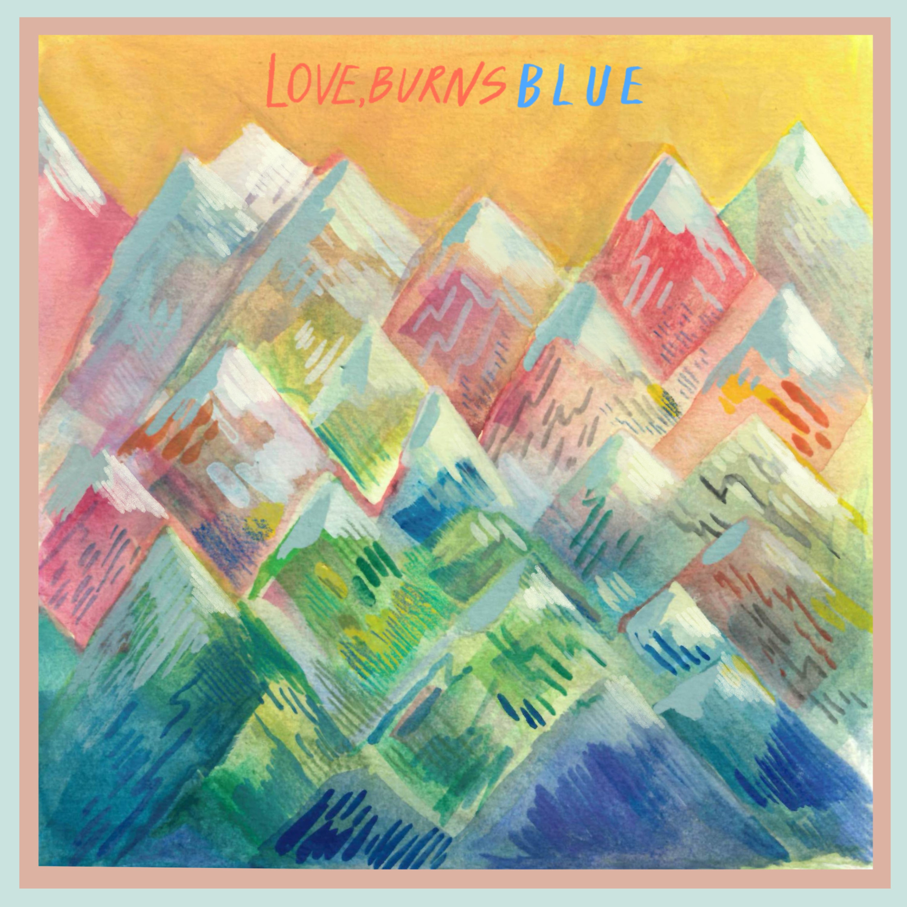 Love, Burns - Blue lp – Jigsaw Records
