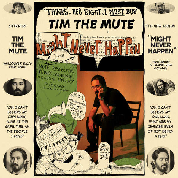 Tim The Mute - Might Never Happen lp