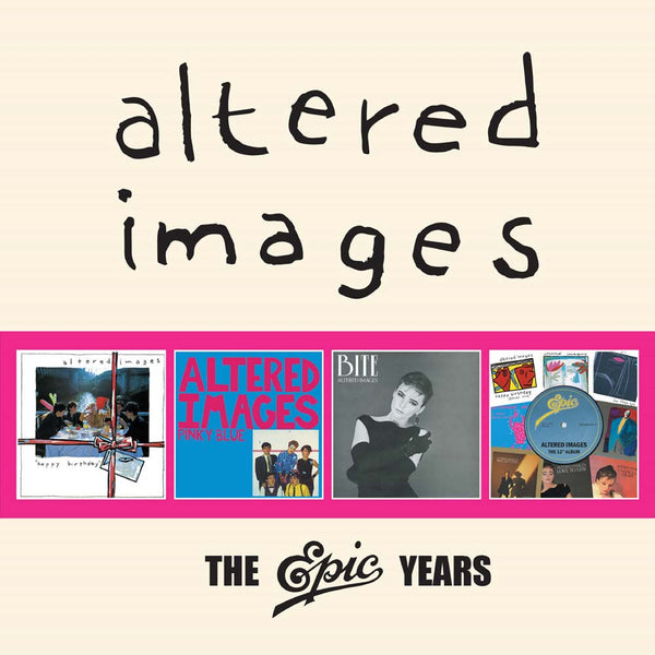 Altered Images - The Epic Years cd box