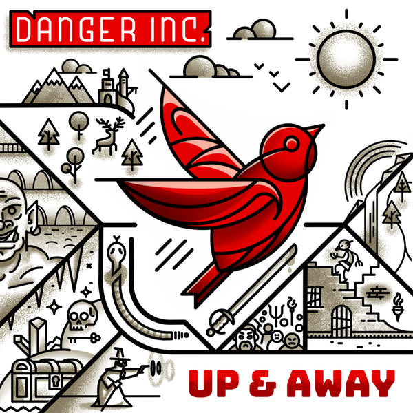 Danger Inc. - Up & Away EP cdep/cs
