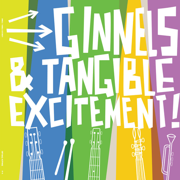 Ginnels / Tangible Excitement! - split cd/lp