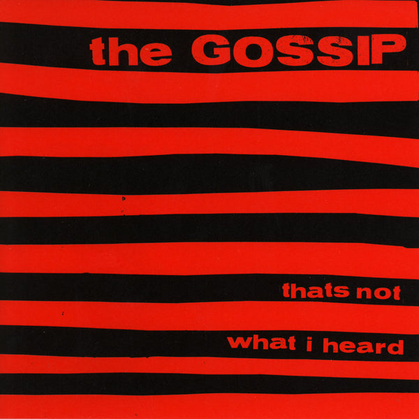 Gossip - That's Not What I Heard cd