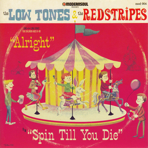 Low Tones / Redstripes - split 7"