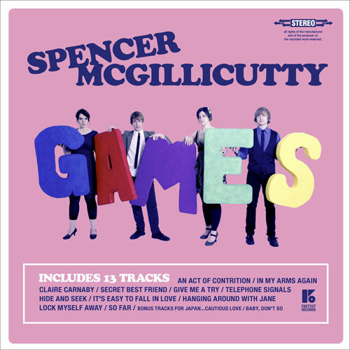 Spencer McGillicutty - Games cd