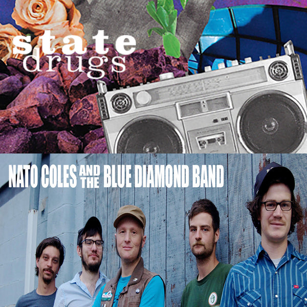 State Drugs / Nato Coles And The Blue Diamond Band - split cs