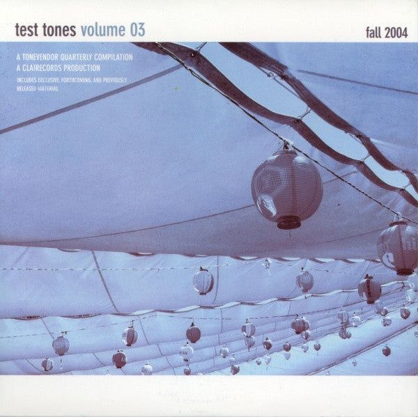 Various - Test Tones Volume 3 cd