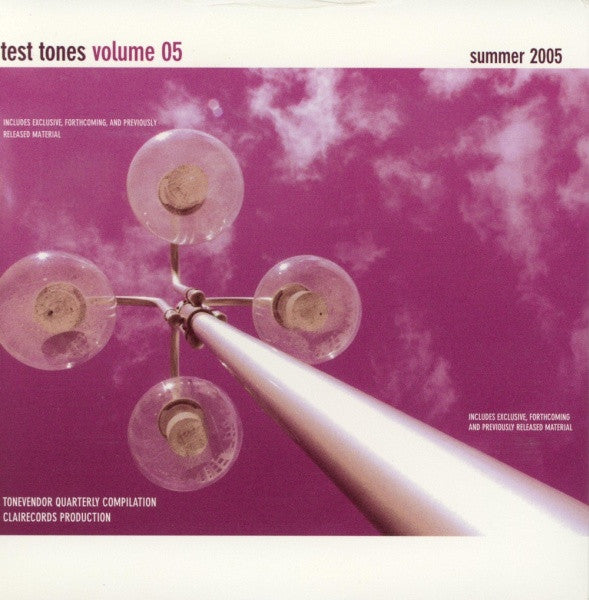 Various - Test Tones Volume 5 cd