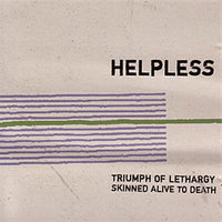Triumph Of Lethargy Skinned Alive To Death - Helpless cd