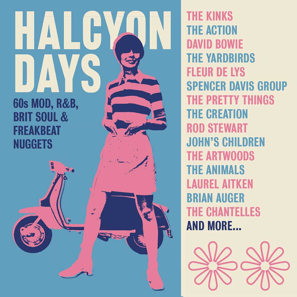Various - Halcyon Days: 60s Mod, R&B, Brit Soul & Freakbeat Nuggets cd box