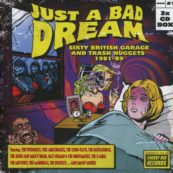 Various - Just A Bad Dream: Sixty British Garage And Trash Nuggets 1981-89 cd box