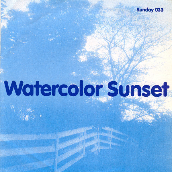 Watercolor Sunset - International Pop Star 7"